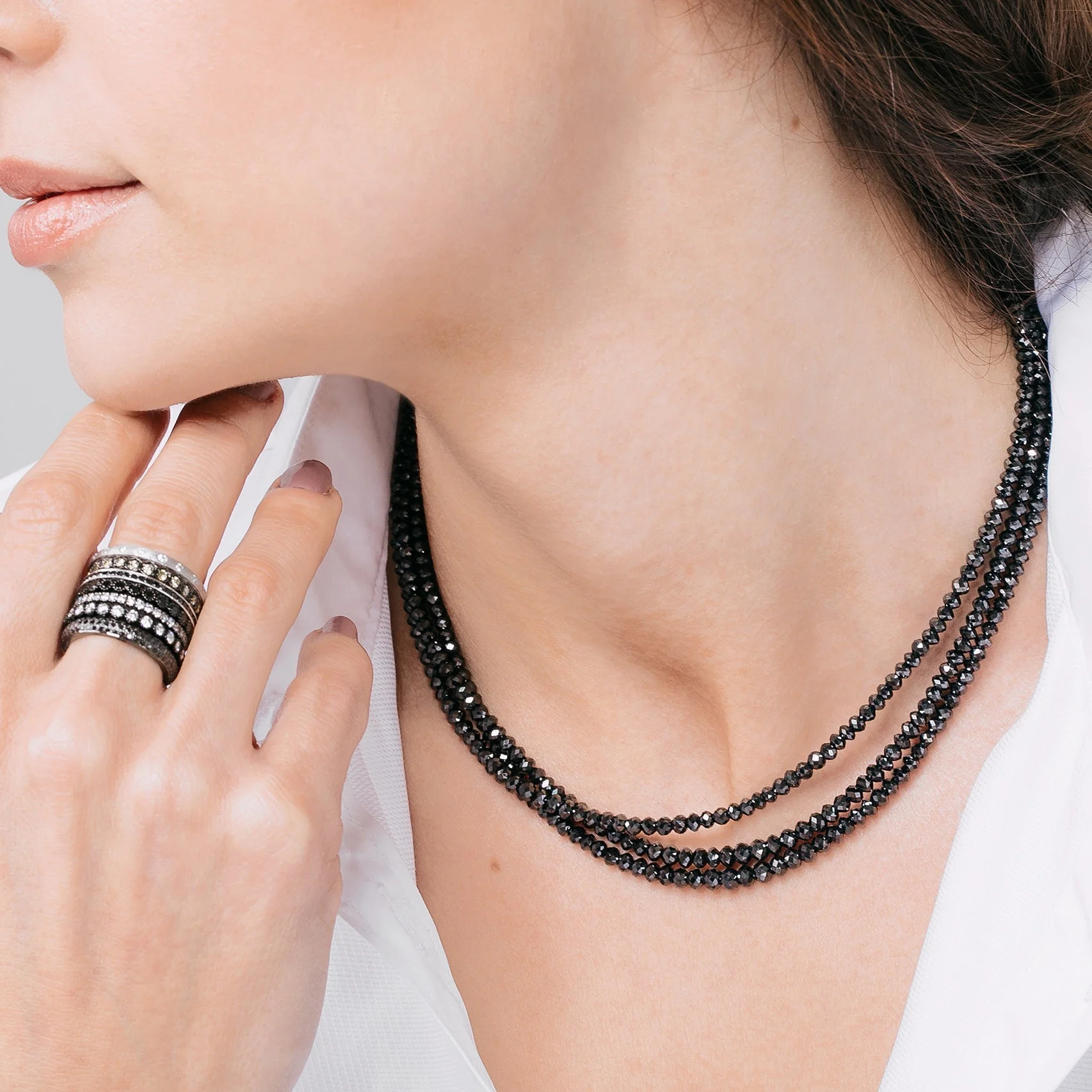 Black Diamond Beads