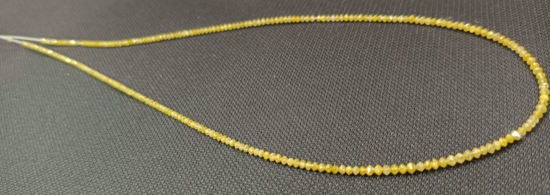 Yellow Diamond Beads