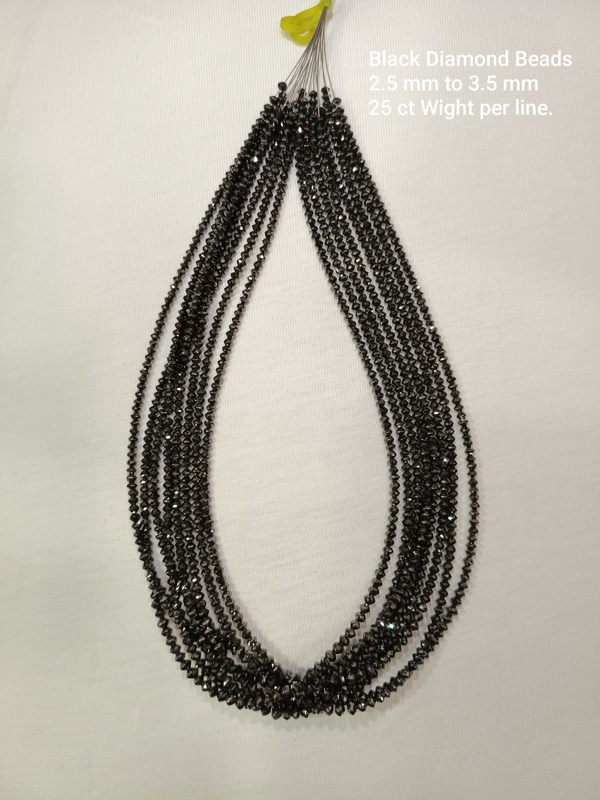 Black Diamond Beads